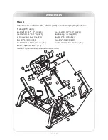 Preview for 14 page of Calibre Fitness CSL-7006 Owner'S Manual