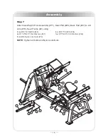 Preview for 15 page of Calibre Fitness CSL-7006 Owner'S Manual