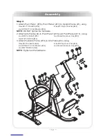 Preview for 12 page of Calibre Fitness CSL-7008 Owner'S Manual