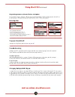 Предварительный просмотр 11 страницы Califone 8100 series Owner'S Manual