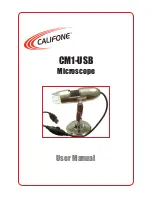 Preview for 1 page of Califone CM1-USB User Manual