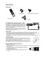 Предварительный просмотр 6 страницы Califone DVD-105 Operation Manual