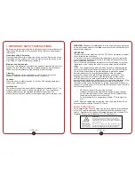 Preview for 3 page of Califone PA419    instruc Owner'S Manual & Assembly Instrucowner'S Manual & Assembly Instructions