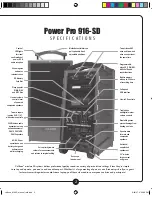 Предварительный просмотр 3 страницы Califone POWERPRO 916-SD PA916-PS Owner'S Manual