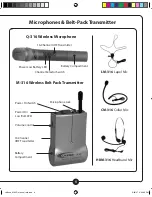 Предварительный просмотр 7 страницы Califone POWERPRO 916-SD PA916-PS Owner'S Manual