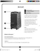 Предварительный просмотр 20 страницы Califone POWERPRO 916-SD PA916-PS Owner'S Manual