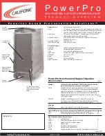 Preview for 2 page of Califone PowerPro PA916-SP Specifications