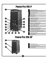 Preview for 12 page of Califone PowerPro PA916 Owner'S Manual