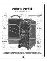 Preview for 3 page of Califone PowerPro PA919-SP Owner'S Manual