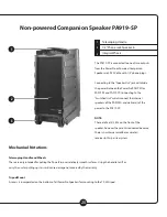 Preview for 21 page of Califone PowerPro PA919-SP Owner'S Manual