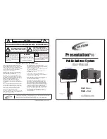 Предварительный просмотр 2 страницы Califone PresentationPro PA300 User Manual