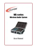 Preview for 1 page of Califone WS-CH User Manual
