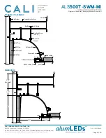 Предварительный просмотр 3 страницы California Accent Lighting ALS500T-SWM-MI Installation Instructions Manual