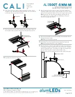 Предварительный просмотр 8 страницы California Accent Lighting ALS500T-SWM-MI Installation Instructions Manual