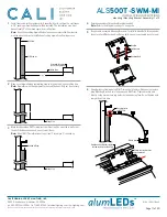 Предварительный просмотр 11 страницы California Accent Lighting ALS500T-SWM-MI Installation Instructions Manual