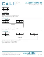 Предварительный просмотр 13 страницы California Accent Lighting ALS500T-SWM-MI Installation Instructions Manual