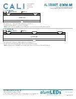 Предварительный просмотр 15 страницы California Accent Lighting ALS500T-SWM-MI Installation Instructions Manual