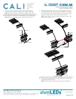 Предварительный просмотр 16 страницы California Accent Lighting ALS500T-SWM-MI Installation Instructions Manual