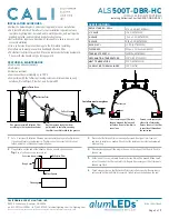 Предварительный просмотр 9 страницы California Accent Lighting alumLEDs ALS500T-DBR-HC Installation Instructions Manual