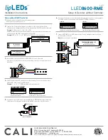 Предварительный просмотр 8 страницы California Accent Lighting lipLEDs LLED8600-RME Installation Instructions Manual