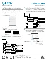 Предварительный просмотр 15 страницы California Accent Lighting lipLEDs LLED8600-RME Installation Instructions Manual