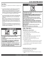 Preview for 11 page of California Air Tools 10020DSPCAD Owner'S Manual