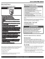 Preview for 10 page of California Air Tools 10020HdCAdC-22060 Owner'S Manual