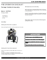 Preview for 8 page of California Air Tools 12V1P10S Owner'S Manual