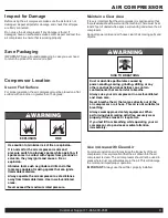 Preview for 9 page of California Air Tools 12V1P10S Owner'S Manual