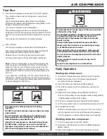 Preview for 11 page of California Air Tools 12V1P10S Owner'S Manual