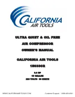 Preview for 1 page of California Air Tools 15033CR Owner'S Manual