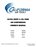 California Air Tools 1610A Owner'S Manual preview