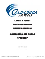 California Air Tools 1P1060SP Owner'S Manual preview