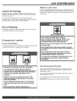 Preview for 9 page of California Air Tools 20015HPAD Owner'S Manual