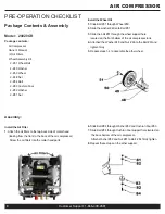 Preview for 8 page of California Air Tools 20020CR Owner'S Manual