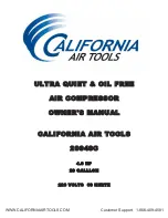 California Air Tools 20040C Owner'S Manual preview