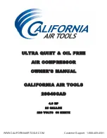 California Air Tools 20040CAD Owner'S Manual preview
