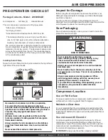 Preview for 7 page of California Air Tools 20040DCAD Owner'S Manual