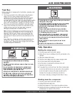 Preview for 10 page of California Air Tools 20040DCADC Owner'S Manual