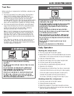 Preview for 10 page of California Air Tools 20040SPCAD Owner'S Manual