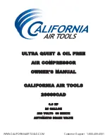 Preview for 1 page of California Air Tools 20060CAD Owner'S Manual