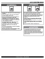 Preview for 5 page of California Air Tools 20060CAD Owner'S Manual