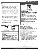 Preview for 10 page of California Air Tools 20060CAD Owner'S Manual