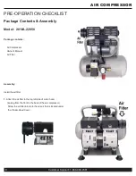 Предварительный просмотр 8 страницы California Air Tools 2010A-22050 Owner'S Manual