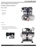 Preview for 8 page of California Air Tools 2075A Owner'S Manual