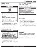 Preview for 10 page of California Air Tools 2075A Owner'S Manual