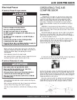 Preview for 9 page of California Air Tools 210DLV Owner'S Manual