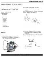 Предварительный просмотр 8 страницы California Air Tools 30020C-22060 Owner'S Manual