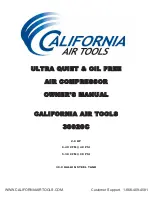 California Air Tools 30020C Owner'S Manual preview