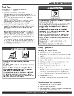 Preview for 11 page of California Air Tools 30020CAD Owner'S Manual